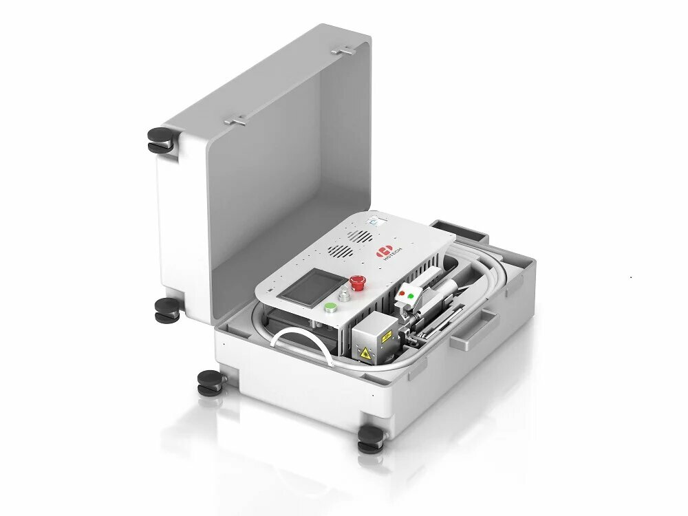 Переносная установка для лазерной маркировки на основе волоконного лазера