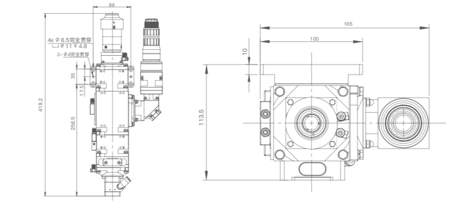 ND40 - Лазерная голова для сварки (4кВт)